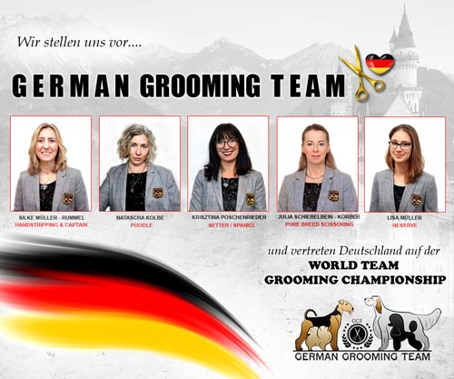 Deutsches Groomer WM Team